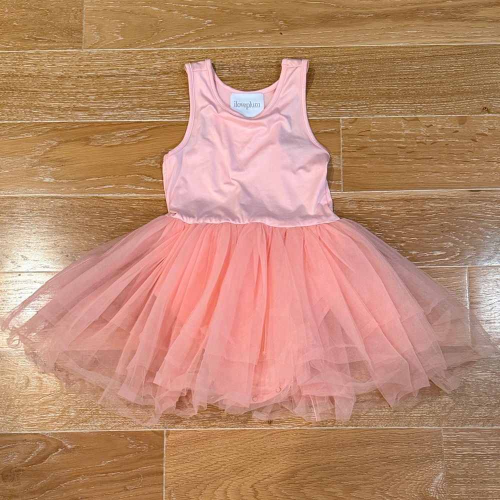 I love plum, Pink Tutu Dress for Kids